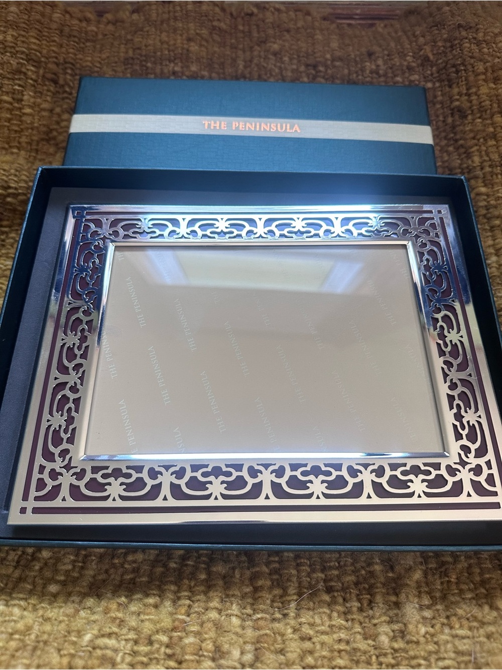 The Peninsula Decorative Silver Photo Frame